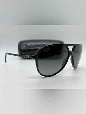Rare Vintage Chanel 5287 Polarized Sunglasses - New Old Stock w/ Original Case